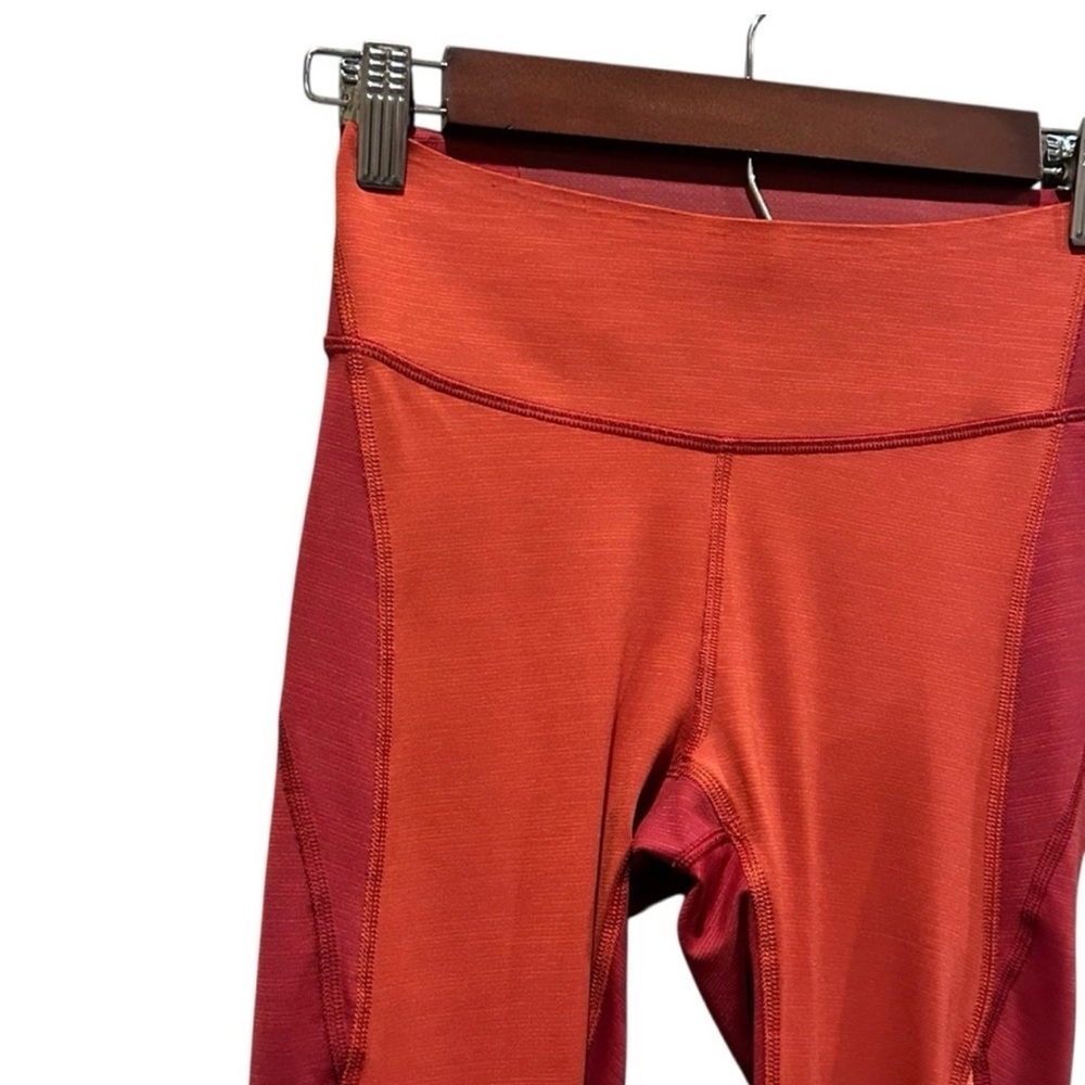 Outdoor Voices Rust and Coral Leggings - Picture 3 of 7